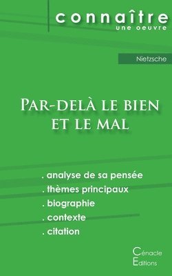 Fiche de lecture Par-dela le bien et le mal de Nietzsche (Analyse philosophique de reference et resume complet) 1