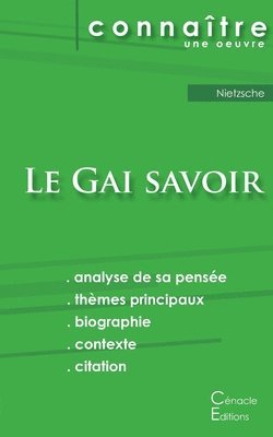 bokomslag Fiche de lecture Le Gai savoir de Nietzsche (Analyse philosophique de référence et résumé complet)