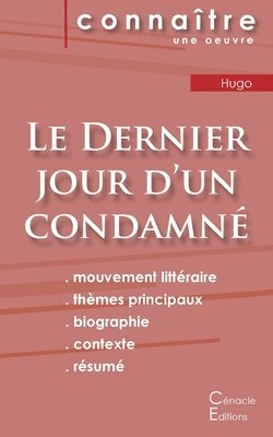 bokomslag Fiche de lecture Le Dernier jour d'un condamné de Victor Hugo (Analyse littéraire de référence et résumé complet)