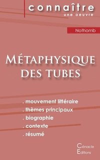 bokomslag Fiche de lecture Metaphysique des tubes de Amelie Nothomb (Analyse litteraire de reference et resume complet)