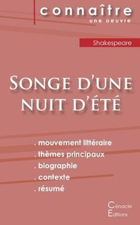bokomslag Fiche de lecture Songe d'une nuit d'été de Shakespeare (Analyse littéraire de référence et résumé complet)