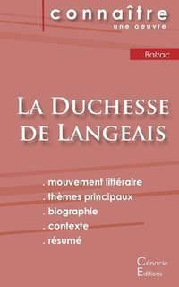 bokomslag Fiche de lecture La Duchesse de Langeais de Balzac (Analyse littraire de rfrence et rsum complet)