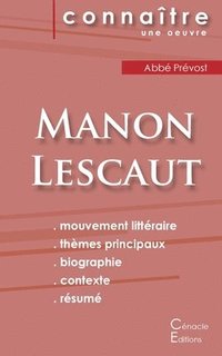 bokomslag Fiche de lecture Manon Lescaut de l'Abb Prvost (Analyse littraire de rfrence et rsum complet)