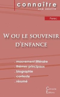 bokomslag Fiche de lecture W ou le Souvenir d'enfance de Perec (Analyse littraire de rfrence et rsum complet)