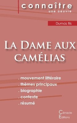 bokomslag Fiche de lecture La Dame aux camélias de Dumas fils (Analyse littéraire de référence et résumé complet)