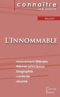 bokomslag Fiche de lecture L'Innommable de Samuel Beckett (Analyse littéraire de référence et résumé complet)