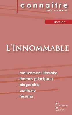 bokomslag Fiche de lecture L'Innommable de Samuel Beckett (Analyse littéraire de référence et résumé complet)