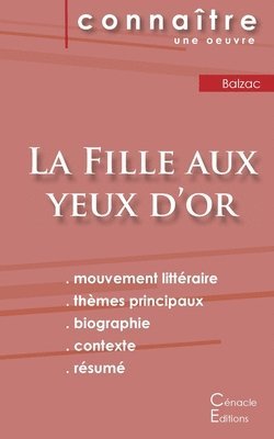 bokomslag Fiche de lecture La Fille aux yeux d'or de Balzac (Analyse littéraire de référence et résumé complet)