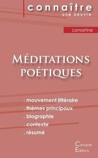 bokomslag Fiche de lecture Mditations potiques de Lamartine (Analyse littraire de rfrence et rsum complet)