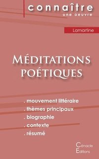 bokomslag Fiche de lecture Meditations poetiques de Lamartine (Analyse litteraire de reference et resume complet)