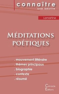 bokomslag Fiche de lecture Méditations poétiques de Lamartine (Analyse littéraire de référence et résumé complet)