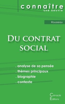 bokomslag Fiche de lecture Du contrat social de Rousseau (Analyse philosophique de référence et résumé complet)
