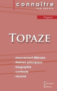 bokomslag Fiche de lecture Topaze (Analyse litteraire de reference et resume complet)