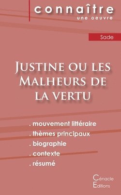 bokomslag Fiche de lecture Justine ou les Malheurs de la vertu (Analyse litteraire de reference et resume complet)