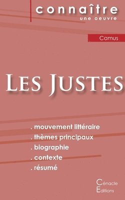 bokomslag Fiche de lecture Les Justes (Analyse littéraire de référence et résumé complet)