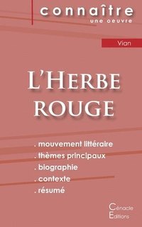 bokomslag Fiche de lecture L'Herbe rouge (Analyse litteraire de reference et resume complet)
