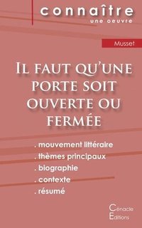 bokomslag Fiche de lecture Il faut qu'une porte soit ouverte ou fermee (Analyse litteraire de reference et resume complet)