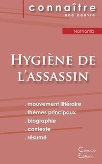 bokomslag Fiche de lecture Hygiene de l'assassin de Nothomb (Analyse litteraire de reference et resume complet)