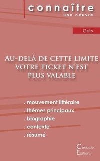 bokomslag Fiche de lecture Au-delà de cette limite votre ticket n'est plus valable (Analyse littéraire de référence et résumé complet)