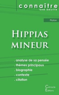 bokomslag Fiche de lecture Hippias mineur de Platon (Analyse philosophique de rfrence et rsum complet)