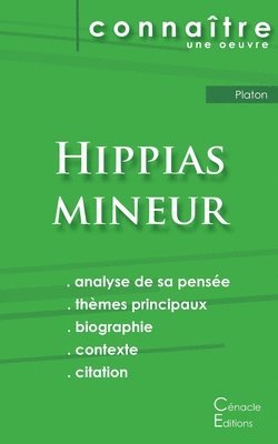 bokomslag Fiche de lecture Hippias mineur de Platon (Analyse philosophique de rfrence et rsum complet)