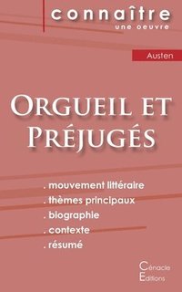 bokomslag Fiche de lecture Orgueil et Prejuges de Jane Austen (Analyse litteraire de reference et resume complet)
