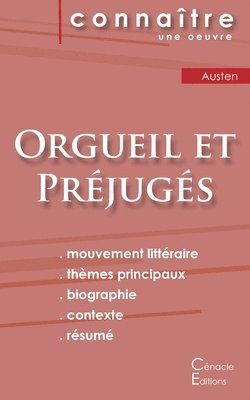 Jane Austen - Fiche de lecture Orgueil et Préjugés de Jane Austen (Analyse littéraire de référence et résumé complet), Häftad