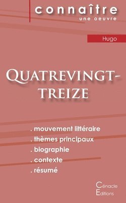 bokomslag Fiche de lecture Quatrevingt-treize de Victor Hugo (Analyse littéraire de référence et résumé complet)