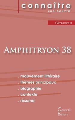 Fiche de lecture Amphitryon 38 de Jean Giraudoux (Analyse littraire de rfrence et rsum complet) 1