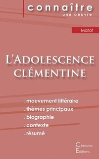bokomslag Fiche de lecture L'Adolescence clémentine de Clément Marot (Analyse littéraire de référence et résumé complet)