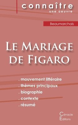 bokomslag Fiche de lecture Le Mariage de Figaro de Beaumarchais (Analyse littraire de rfrence et rsum complet)