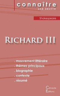 bokomslag Fiche de lecture Richard III de Shakespeare (Analyse litteraire de reference et resume complet)