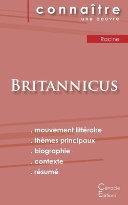 bokomslag Fiche de lecture Britannicus de Racine (Analyse littéraire de référence et résumé complet)