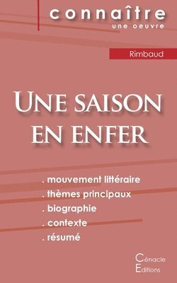 Arthur Rimbaud - Fiche de lecture Une saison en enfer de Arthur Rimbaud (analyse littéraire de référence et résumé complet), Häftad