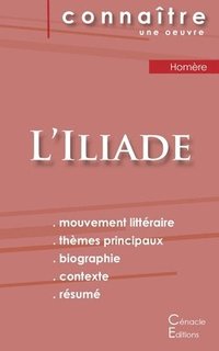 bokomslag Fiche de lecture Iliade de Homere (Analyse litteraire de reference et resume complet)
