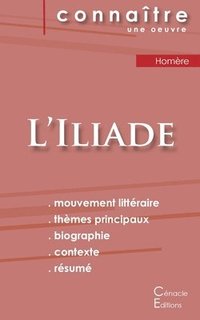 bokomslag Fiche de lecture Iliade de Homère (Analyse littéraire de référence et résumé complet)