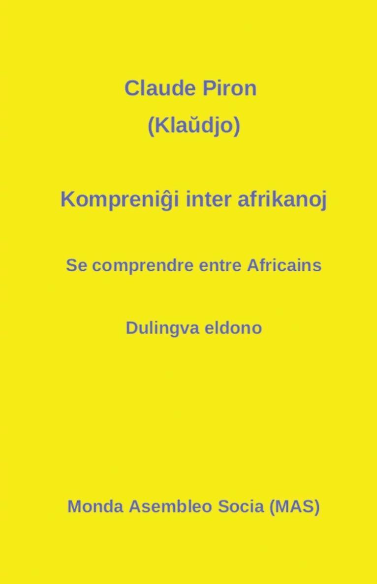 Kompreni&#285;i inter afrikanoj 1