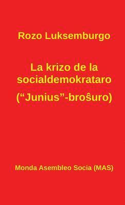 bokomslag La krizo de la socialdemokrataro (&quot;Junius&quot;-bro&#349;uro)