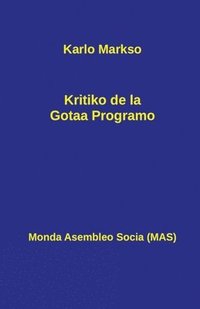 bokomslag Kritiko de la Gotaa Programo
