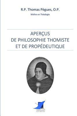 bokomslag Aperçus de philosophie thomiste et de propédeutique