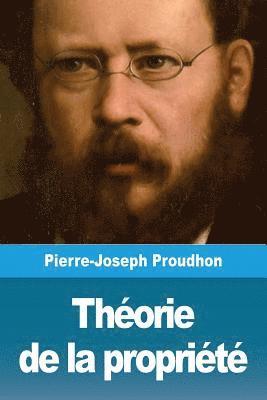 bokomslag Théorie de la propriété