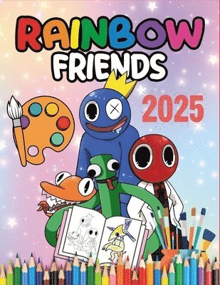 bokomslag Rainbow Friends Coloring Book