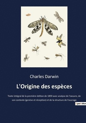Charles Darwin - L'Origine des espèces, Häftad
