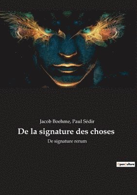 bokomslag De la signature des choses