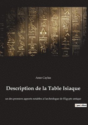 Description de la Table Isiaque 1