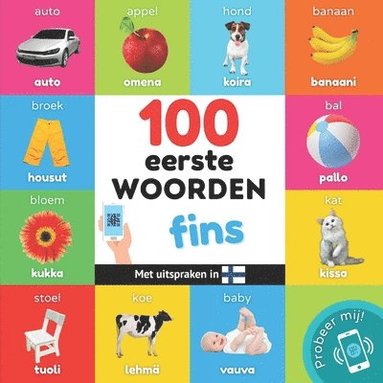 bokomslag 100 eerste woorden in het fins