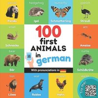 bokomslag 100 first animals in german