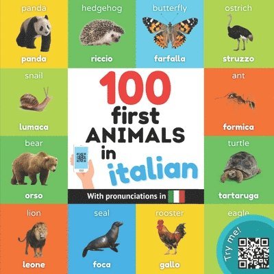 Yukibooks, YukiBooks - 100 first animals in italian, Häftad