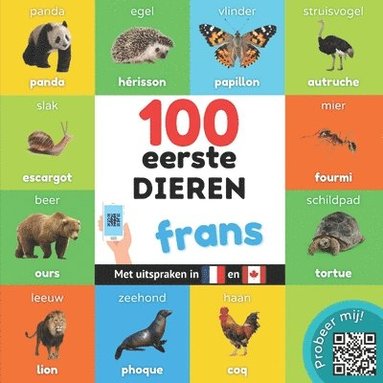 bokomslag 100 eerste dieren in het frans