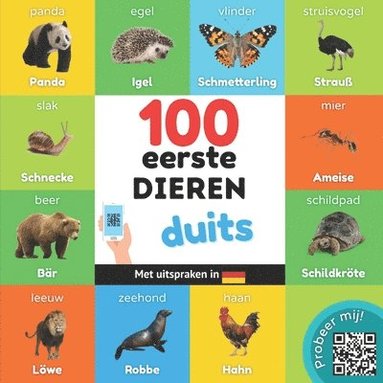 bokomslag 100 eerste dieren in het duits